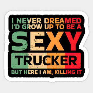 trucker Sticker